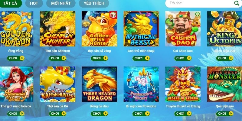 Âm thanh của bắn cá thần rồng cực cuốn