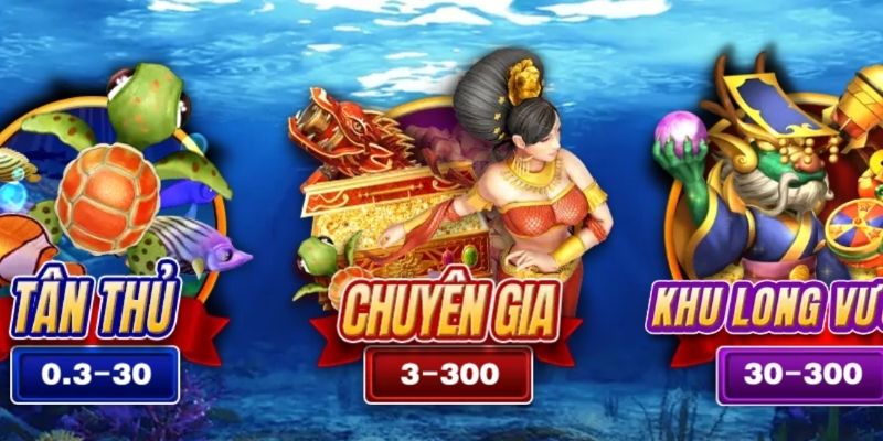 Các bước tham gia bắn cá long vương