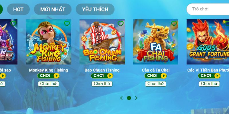FA Chai Gaming bắn cá sống động