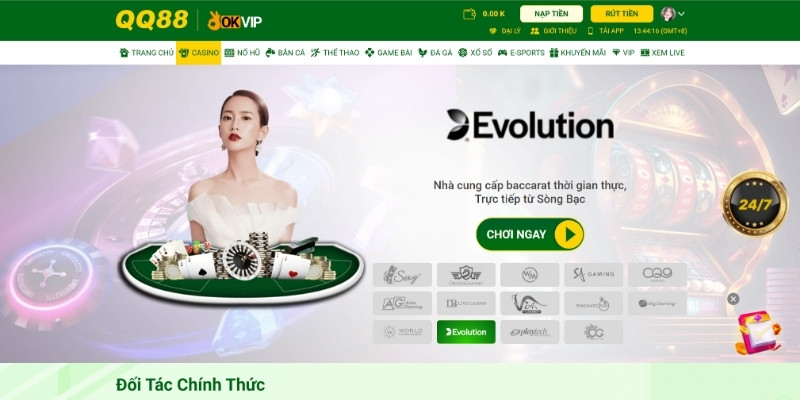 Khám phá nguồn gốc Evolution Gaming