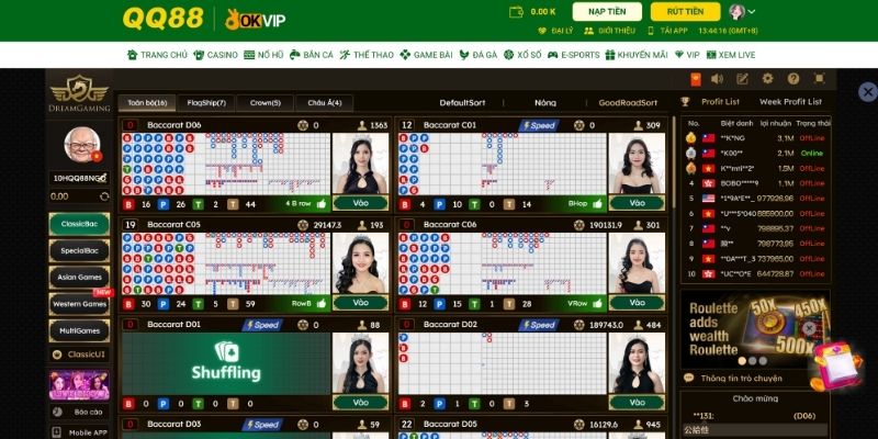 Nắm bắt rõ về luật chơi tại DG Casino