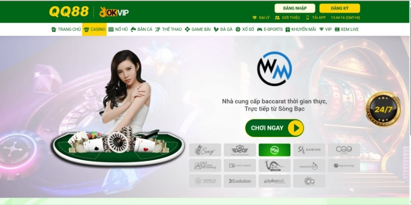 Tìm hiểu đôi nét về WM Casino